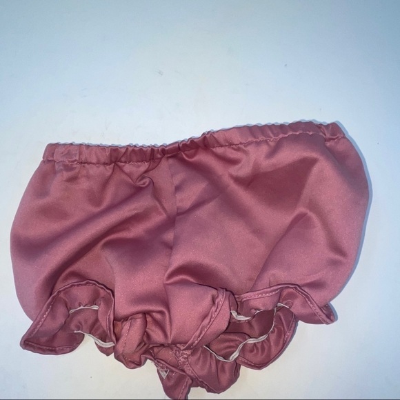 Pippa & Julie Baby Dress with Matching Panties – Mauve, Size 9 Months - Picture 10 of 12